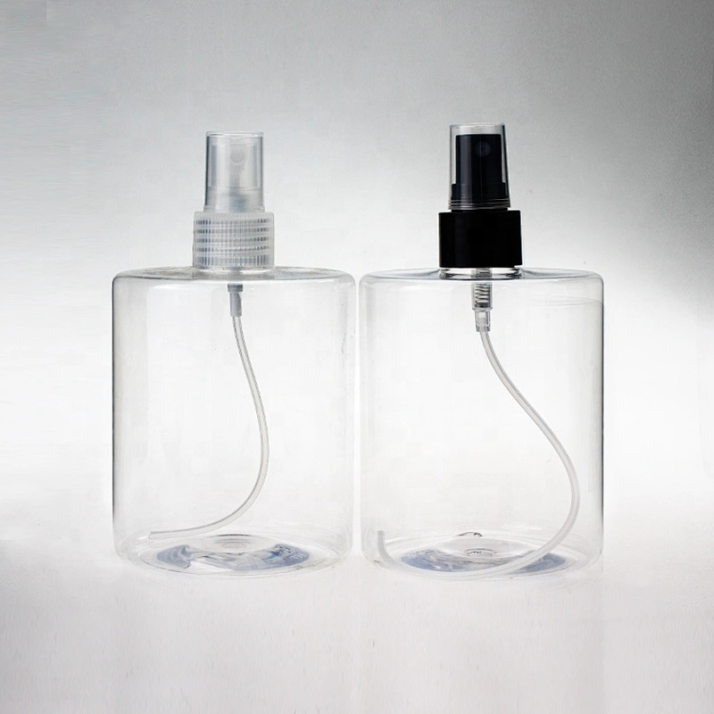 450ml  pet plastic hand sanitizer bottle transparent pump bottle for gel