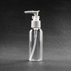 100ml Wholesale Empet Clear pet bottle plastic pump bottle cosmetic pet lotion pump bottle