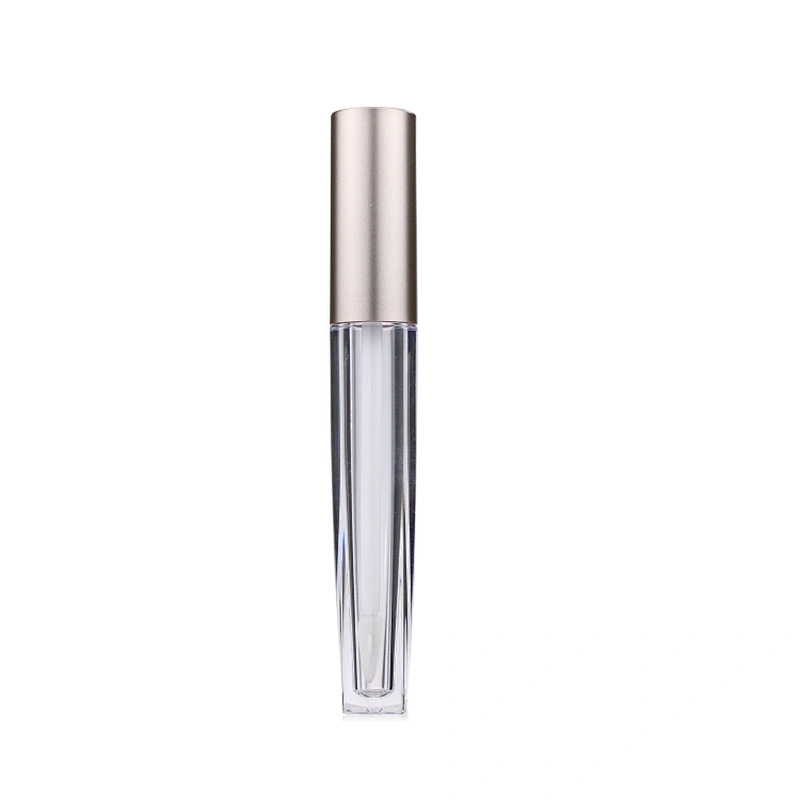 Empty Plastic Cosmetic Packaging Pink Lipgloss Tube Containers with Wands PETG AS Lip Gloss 2ml 10ml OEM Customized