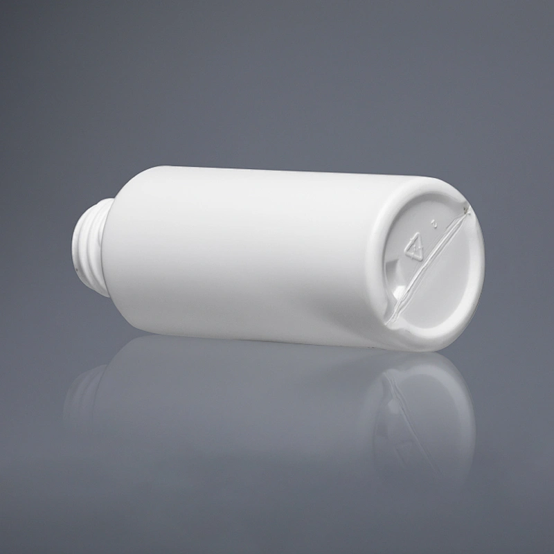 100ml Recycling White Empty Plastic PE Bottle Packing