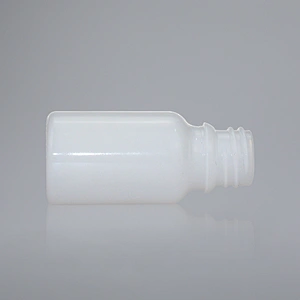 Luxury 10ml Empty Essential Oil Opal White Porcelain Glossy Glass Dropper Bottle With gold Pipettes