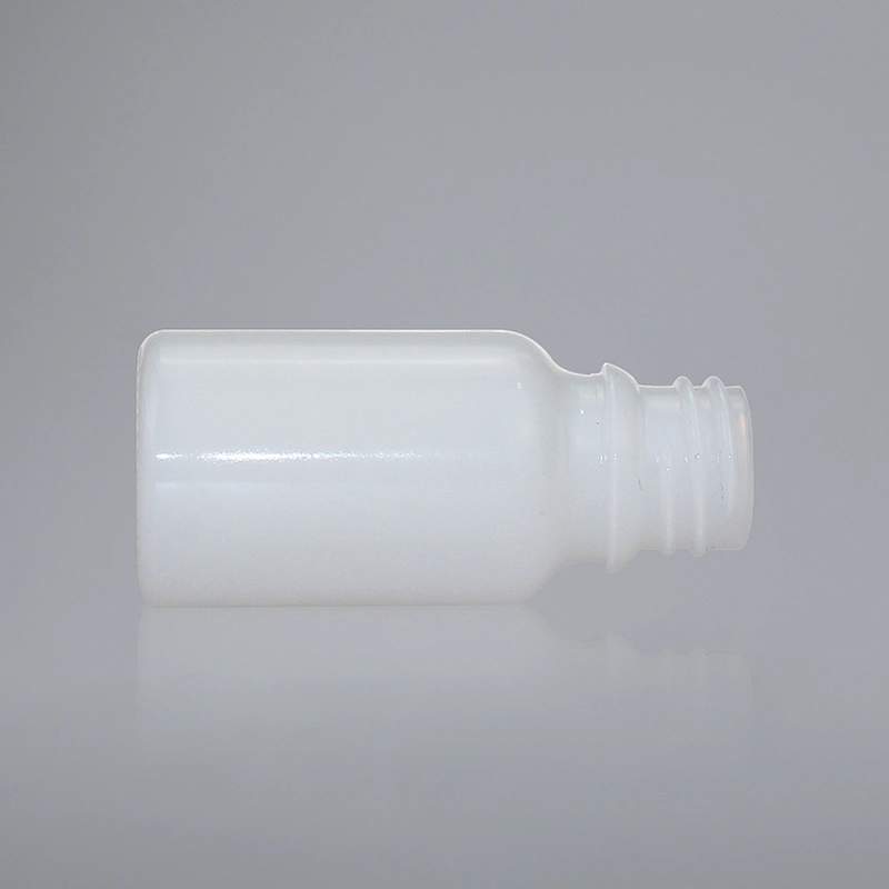 Luxury 10ml Empty Essential Oil Opal White Porcelain Glossy Glass Dropper Bottle With gold Pipettes