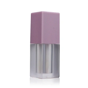 Empty PETG Lip Gloss Tube Skincare Packaging Cosmetic Container with Wands