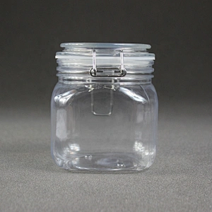 600ml 20oz large round pet plastic jar containers for cosmetic products food/jam/candy/honey/tea/seasoning/spice