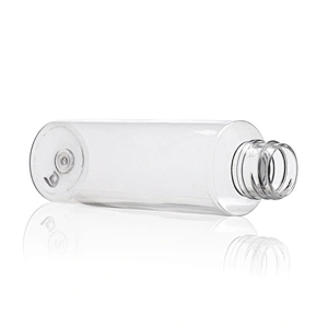 Customized 30ml 50ml 60ml clear plastic Shampoo PET bottle plastic personal care lotion bottle container OEM manufactory