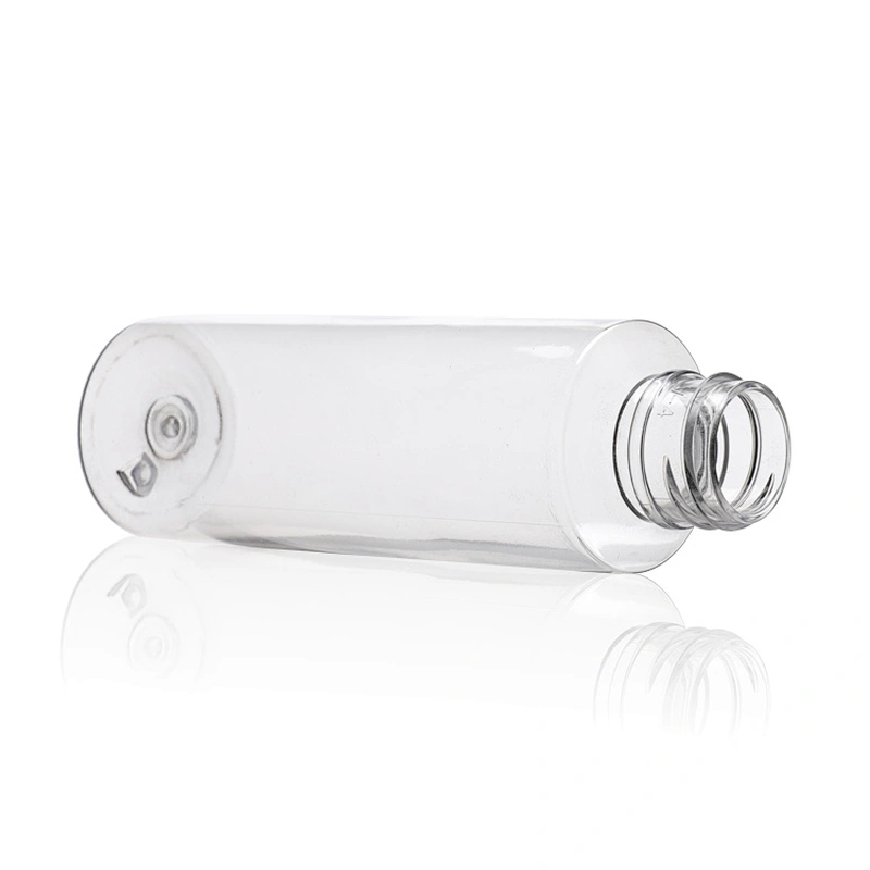 Customized 30ml 50ml 60ml clear plastic Shampoo PET bottle plastic personal care lotion bottle container OEM manufactory