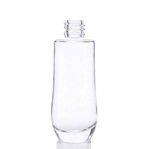 40ml luxury gold pump cover foundation glass bottle cosmetic lotion bottle gold cap packaging