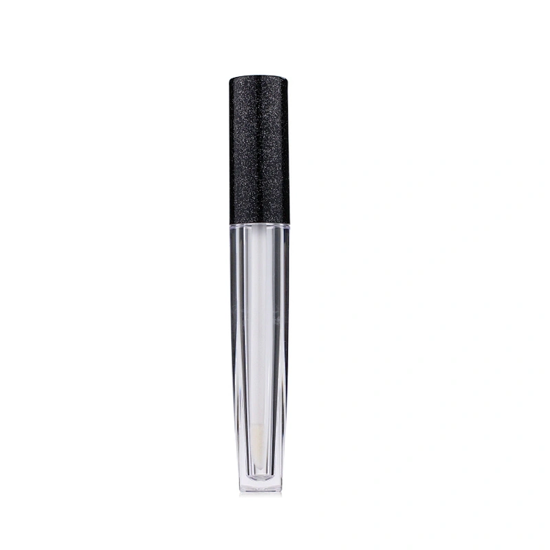 Empty Plastic Cosmetic Packaging Pink Lipgloss Tube Containers with Wands PETG AS Lip Gloss 2ml 10ml OEM Customized
