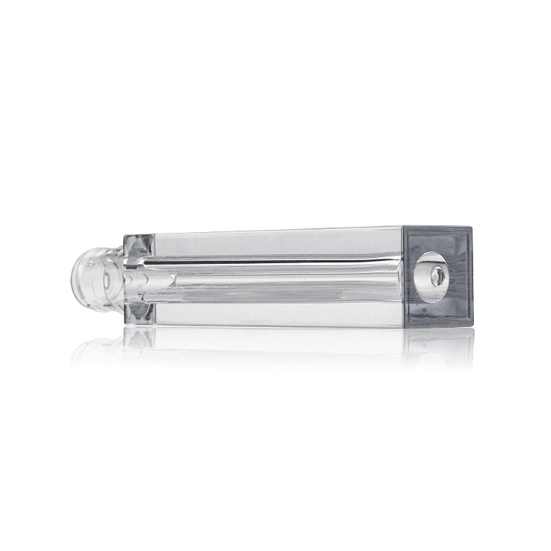 Empty Square AS Lip Gloss Tube Skincare Packaging Cosmetic Container with Wands