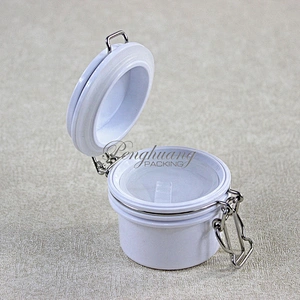 50ml round shape airtight container kilner Jar with clasp lock lid wire bail jar for  cosmetic skin care /canned food