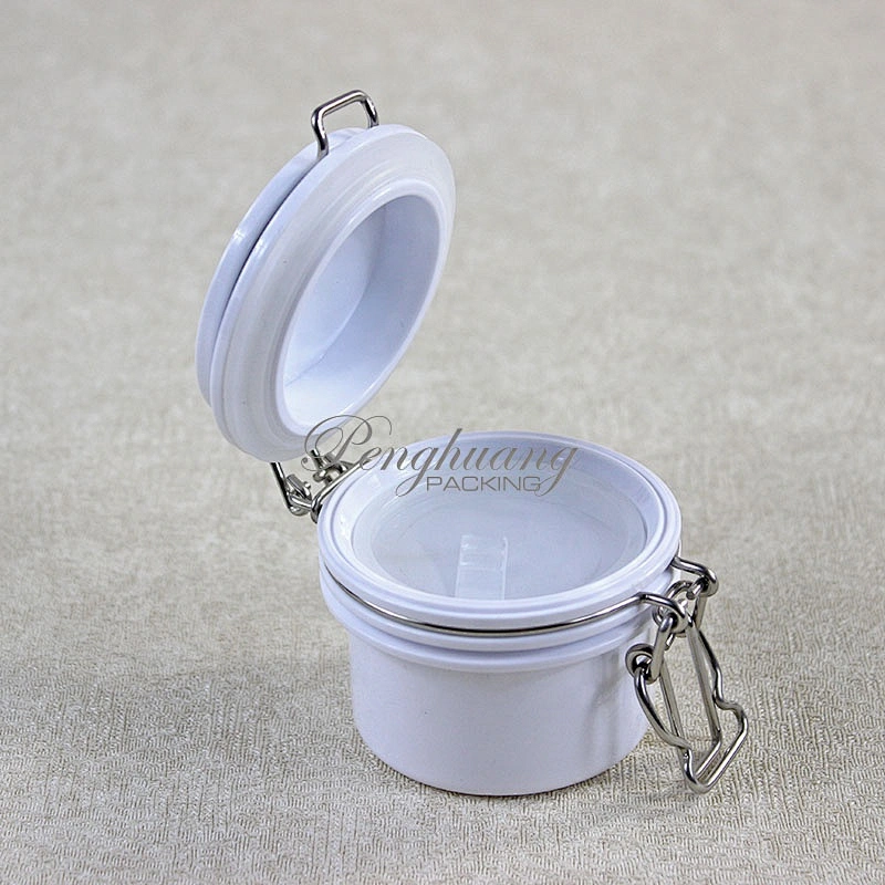 50ml round shape airtight container kilner Jar with clasp lock lid wire bail jar for  cosmetic skin care /canned food