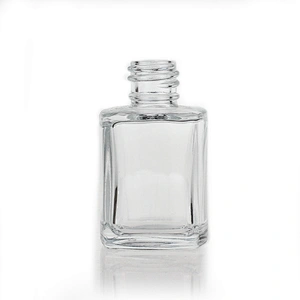 30ml empty square glass serum bottles foundation bottle with treatment black pump with cap for cosmetic packaging