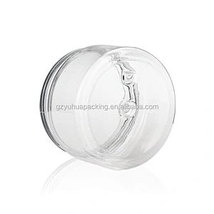 120ml transperate  pet cream and food jar can