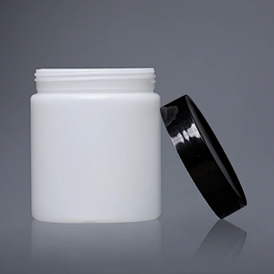285ml Recycling Plastic HDPE Empty Packaging Jar Containers