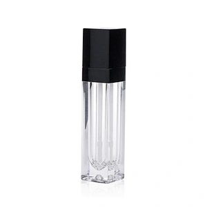 Luxurious Shape AS Lip Gloss Tube Skincare Packaging Cosmetic Container with Wands