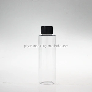 120ml High-quality transparent  Empty Plastic bottle with pump