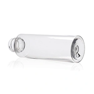 Customized 30ml 50ml 60ml clear plastic Shampoo PET bottle plastic personal care lotion bottle container OEM manufactory
