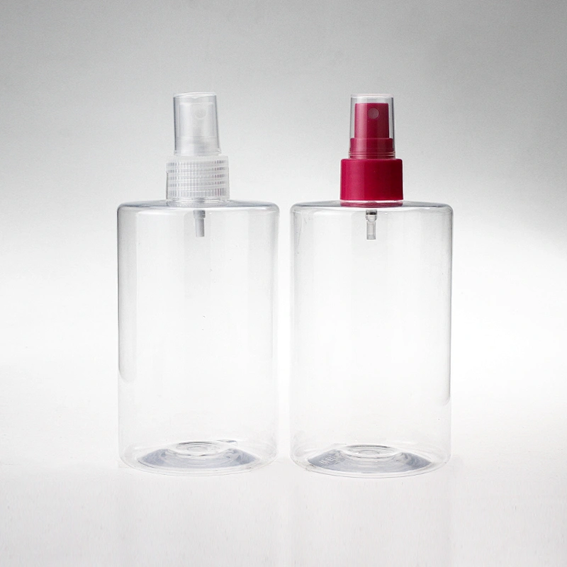 High-quality transparent 400ml Empty Plastic dip pump sanitizer pet bottle with pump top cap