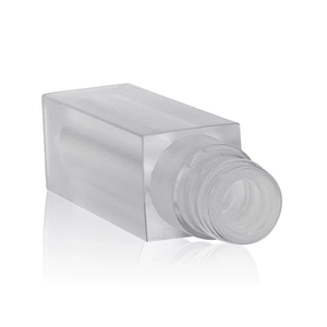 Square  Shape AS Lip Gloss Tube Skincare Packaging Cosmetic Container with Wands