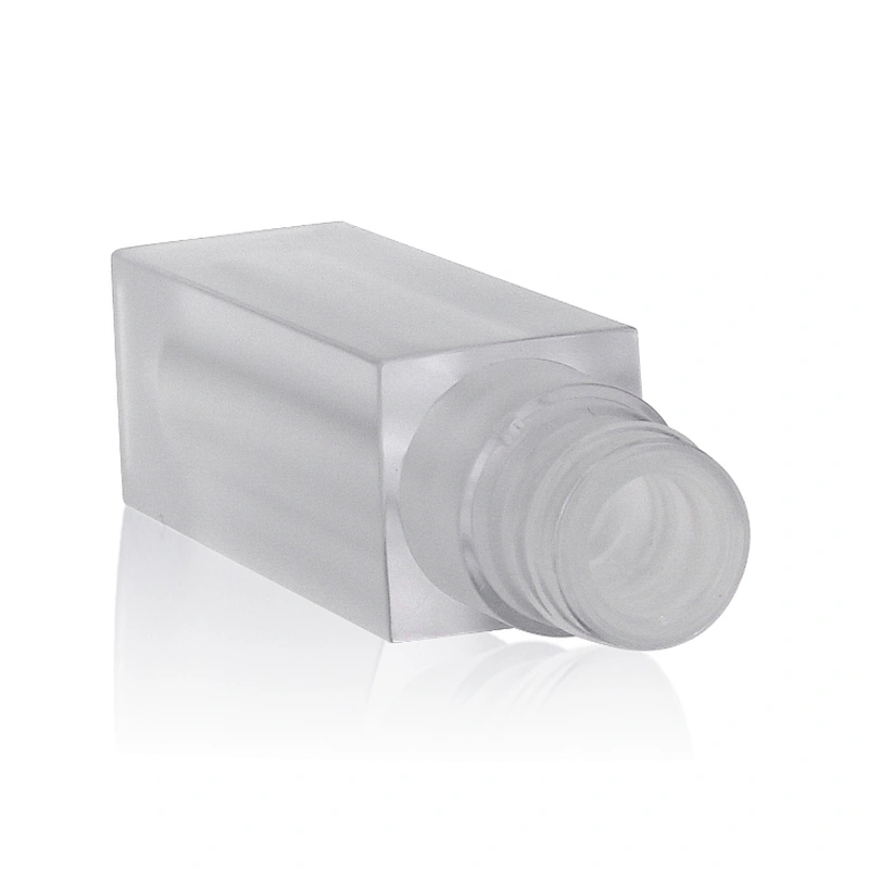 Square  Shape AS Lip Gloss Tube Skincare Packaging Cosmetic Container with Wands