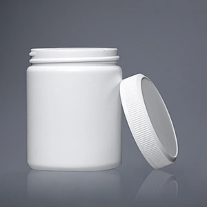 150ml Recycling Plastic PE White Empty Packaging Jar Plastic Containers