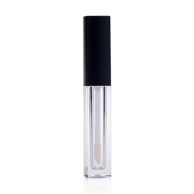 Private Label Empty Plastic Cosmetic Packaging Lip Gloss Tube 3.9ml Containers with Wands