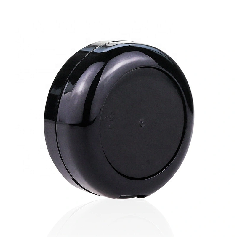Air Cushion Box high quality compact foundation case empty round pressed pink compact powder case with mirror