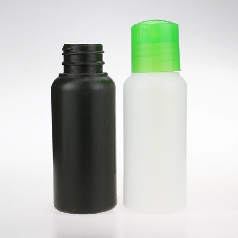 100ml Empty White Plastic PE Liquid Plastic Bottle with Screw Cap