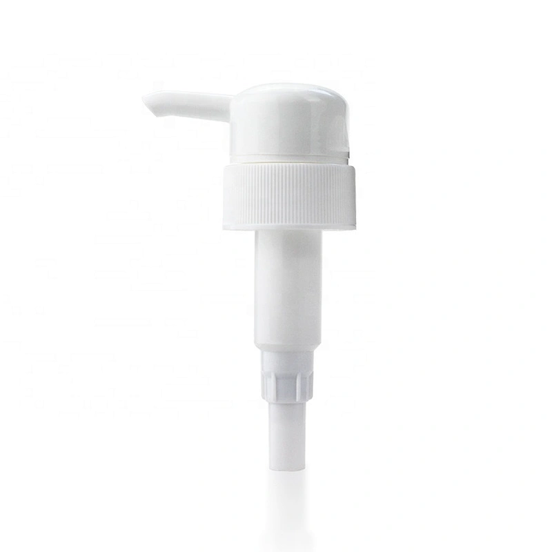 33/410 White Color Cosmetic Bottle Usage Plastic Lotion Dispenser Pump