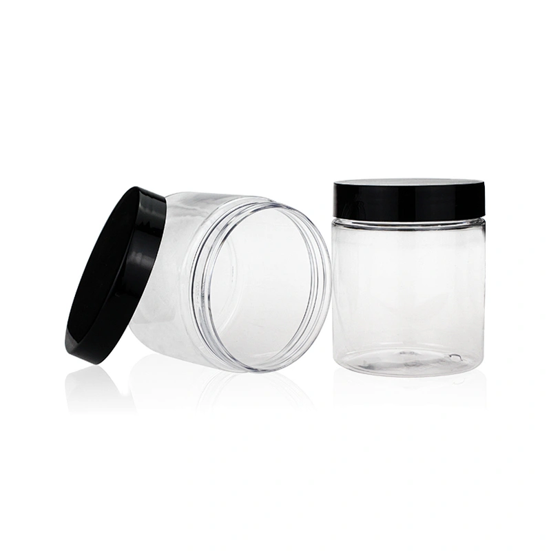 240ml Environmentally friendly Plastic PET Empty Packaging Jar Containers