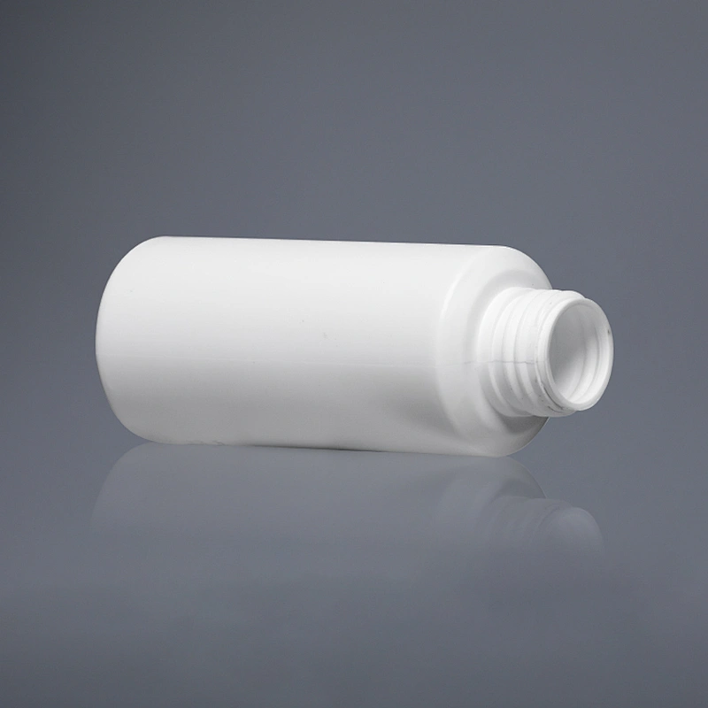 100ml Recycling White Empty Plastic PE Bottle Packing