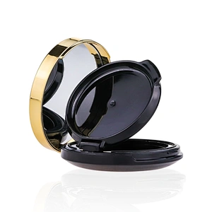 All Hours Cushion Compact Foundation Case Empty Round Pressed Compact Powder Case with Mirror