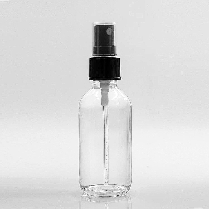 Boston Glass Bottles Massage Oil Glass Dropper Bottle 60ml Clear Body