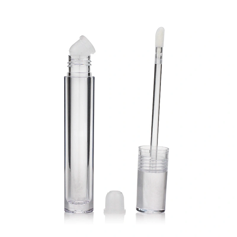 Empty PETG Lip Gloss Tube Skin Care Packaging Cosmetic Container with Wands