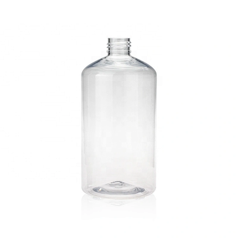 500ml Empty pet plastic bottle hand sanitizer bottle transparent pump bottle for gel
