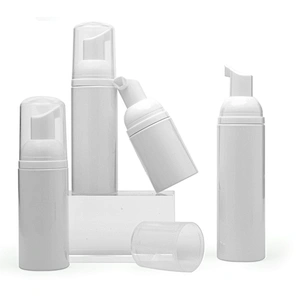 Hand Sanitizer Mousse bottle PET Plastic in Stock Portable Antibacterial Clear 50ml cosmetic gel Body Industrial Surface