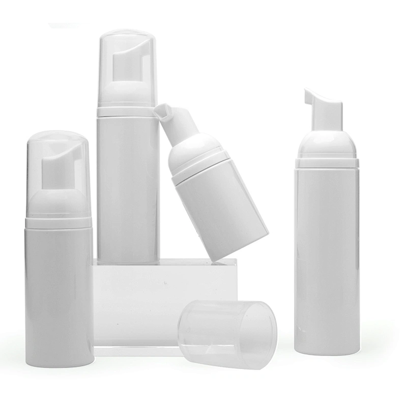 Hand Sanitizer Mousse bottle PET Plastic in Stock Portable Antibacterial Clear 50ml cosmetic gel Body Industrial Surface