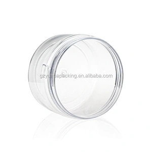 300ml 10oz  Plastic PET Clear Empty Cosmetic and Food  Jar Containers