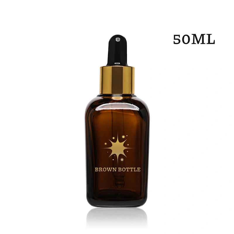 Glass Bottles Massage Oil Glass Dropper Bottle 15ml/25ml/50ml/10Clear Custom Amber Body 30ml Essential Oil Bottles Manufacturers