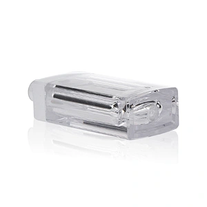 Luxury PETG Lip Gloss Tube 6.4ml  Packaging Cosmetic Container with Wands