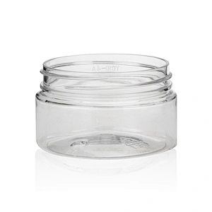 50ml Biodegradable Plastic PET Empty Packaging Jar Containers