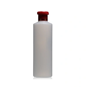 500ml Empty White Plastic PE Bottle with Disc Top