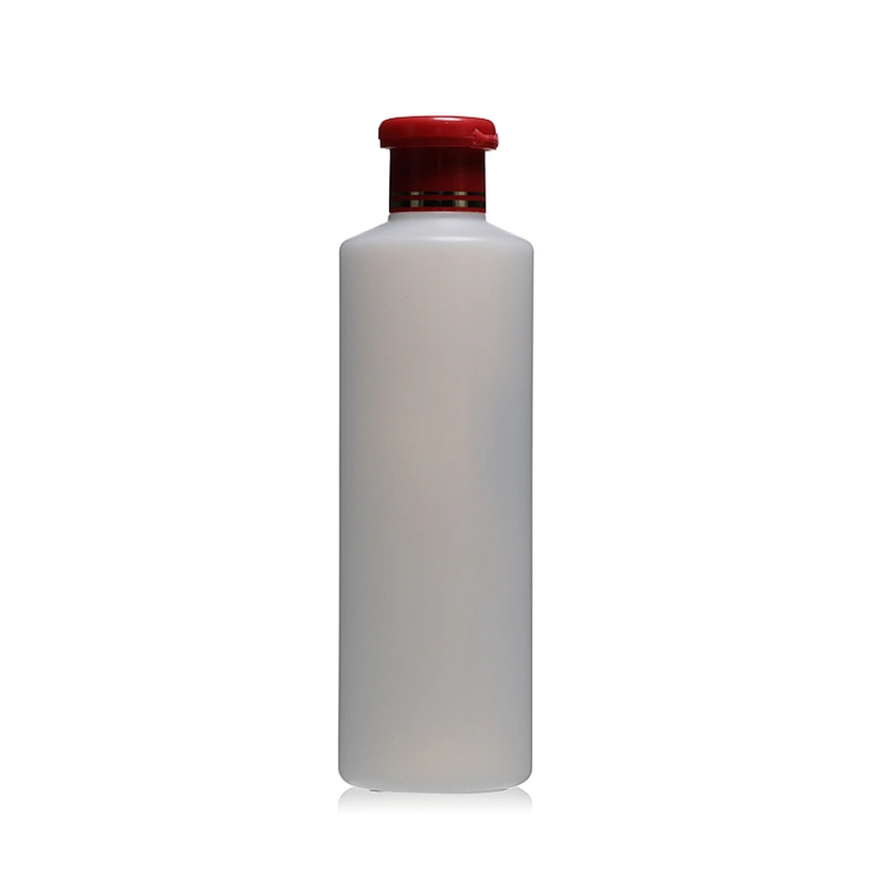 500ml Empty White Plastic PE Bottle with Disc Top