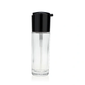 Wholesale Custom 30ml Special Pump Cosmetic Liquid Foundation Bottle Lotion Bottle Cosmetic Glass Bottle with Pump