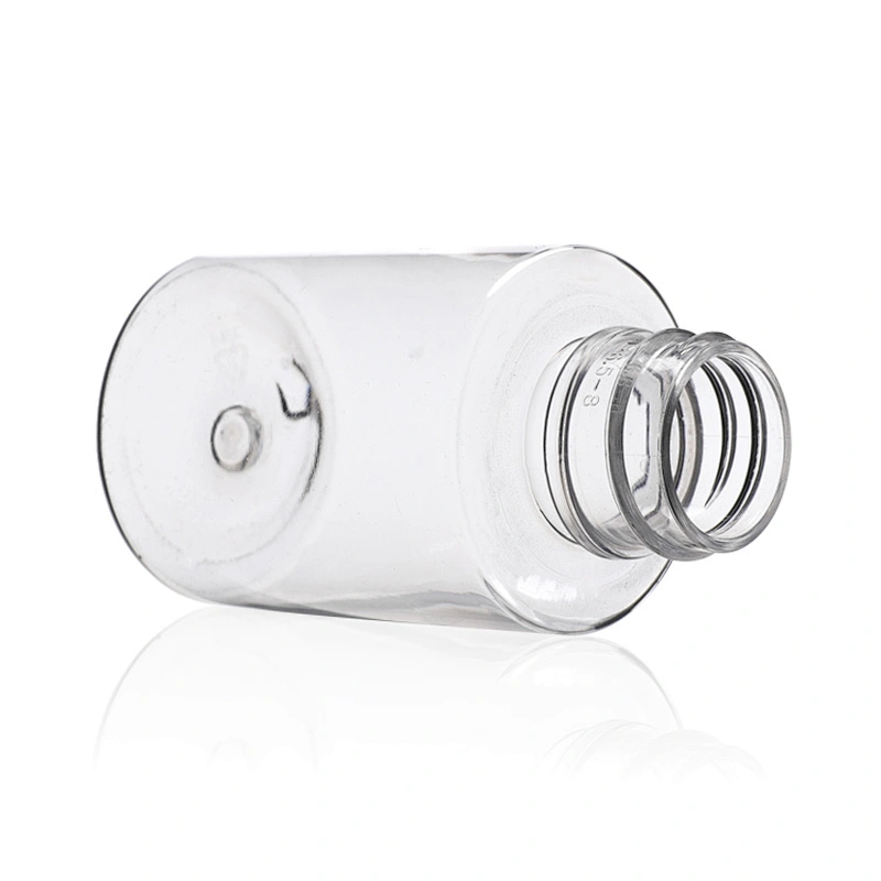 Customized 30ml 50ml 60ml clear plastic PET bottle sanitizer bottles small empty hand sanitizer bottle for sale factory china