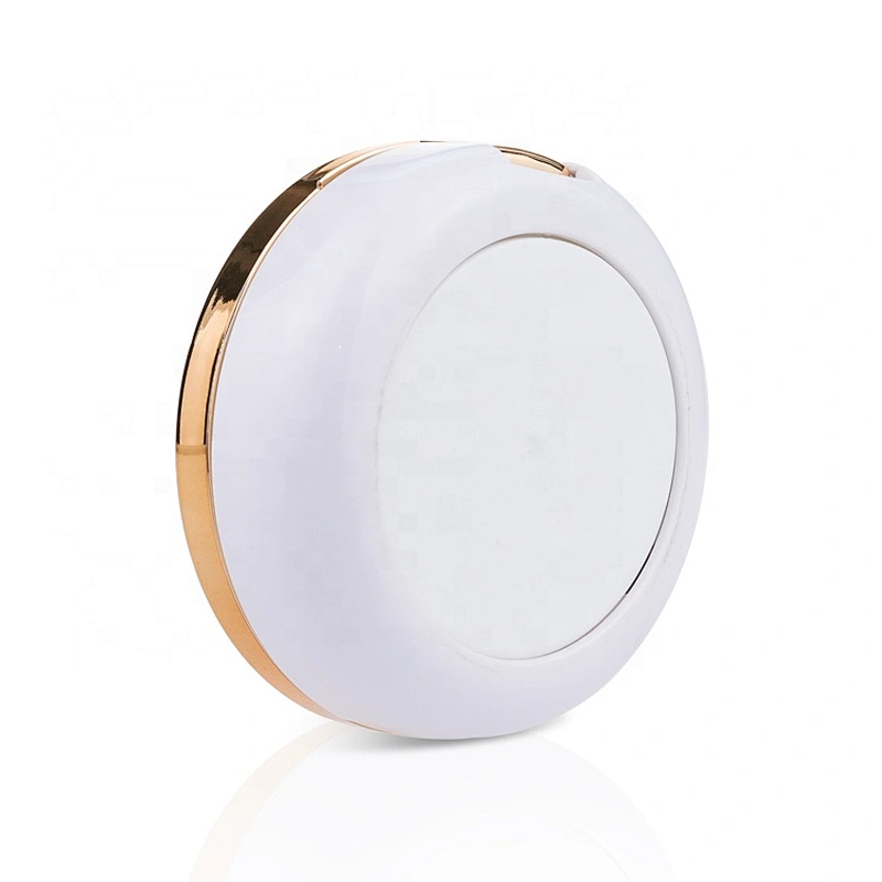 Air Cushion Box Empty Round Pressed Makeup Compact Powder Case with Mirror