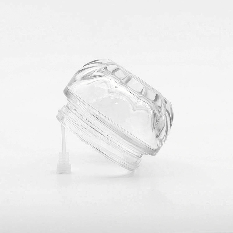 Clear Glass jar 30g 50g Custom lid Face Cream Jars Container Manufacturers Cosmetic Packaging Set for Skin Care Good Jar
