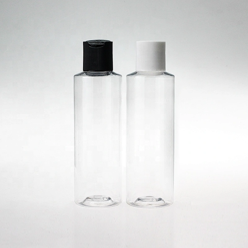 180ml  Empty Clear Plastic PET Eliquid Lotion  Pump Bottle for Gel plastic refillable pump bottles pet bottles for sale