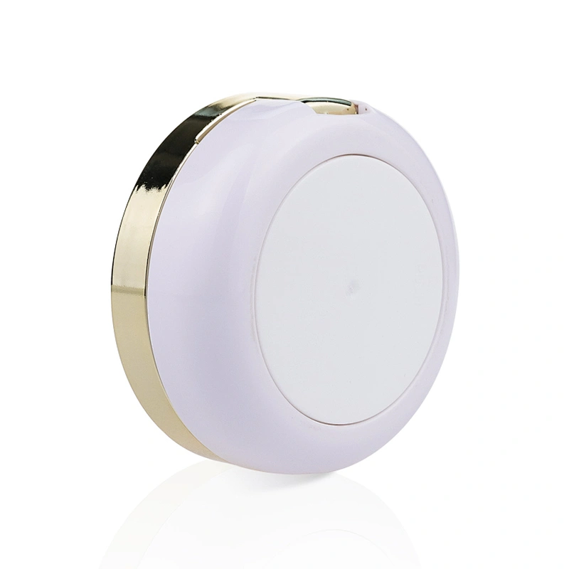 Air Cushion Box Empty Round Pressed Makeup Compact Powder Case with Mirror