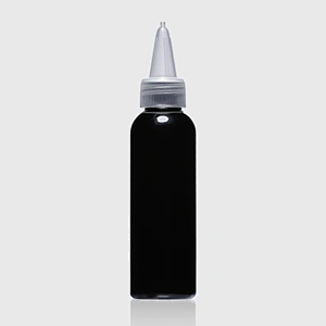 2oz 60ml Empty Black Plastic PET Mini Spray Bottle for Cosmetic Packaging